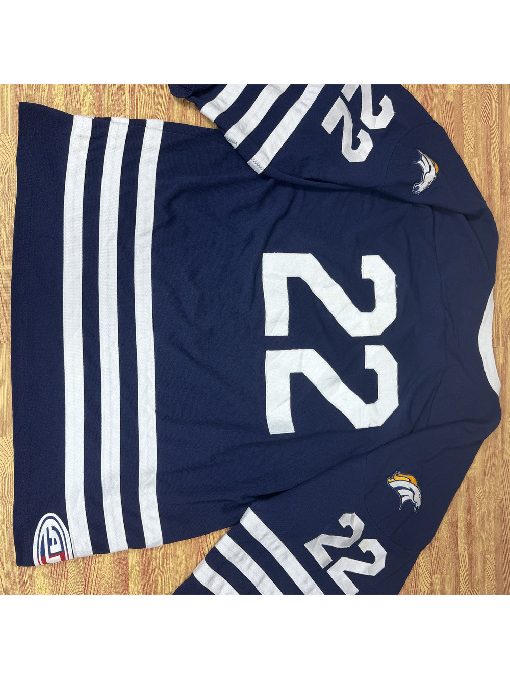 Navy hockey jersey number 22